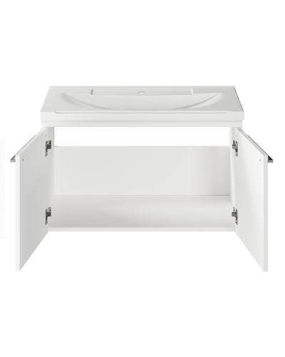 CATANIA - 80 Тумба подвесная белая (эмаль)