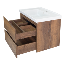 Dallas - 60 Тумба подвесная 2 ящ. ДСП (Дуб Галифакс)