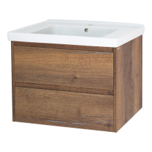 Dallas - 70 Тумба подвесная 2 ящ. ДСП (Дуб Галифакс)