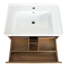 Dallas - 70 Тумба подвесная 2 ящ. ДСП (Дуб Галифакс)