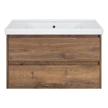 Dallas - 90 Тумба подвесная 2 ящ. ДСП (Дуб Галифакс)