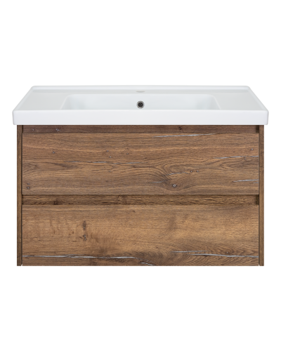 Dallas - 90 Тумба подвесная 2 ящ. ДСП (Дуб Галифакс)