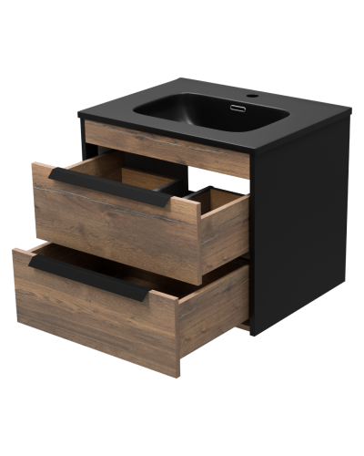 MONSOUR - 60 Тумба подвесная с 2 ящ.