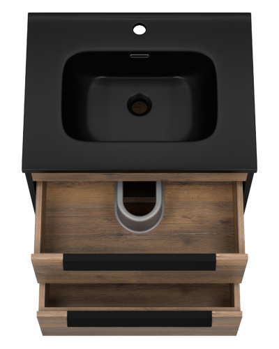 MONSOUR - 60 Тумба подвесная с 2 ящ.