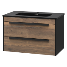 MONSOUR - 80 Тумба подвесная с 2 ящ.