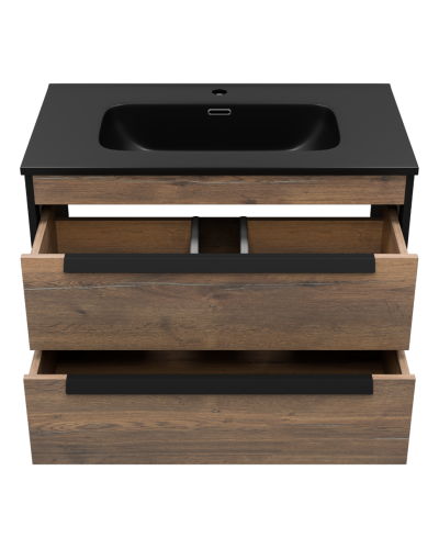 MONSOUR - 80 Тумба подвесная с 2 ящ.