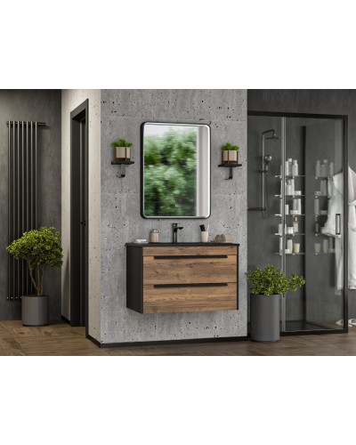 MONSOUR - 80 Тумба подвесная с 2 ящ.