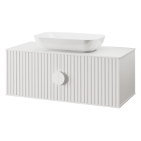 RICHARD -105 Тумба подвесная 2 дв. белый