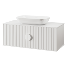 RICHARD -105 Тумба подвесная 2 дв. белый