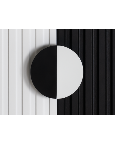 RICHARD -105 Тумба подвесная 2 дв. белый/черный