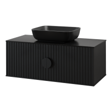 RICHARD -105 Тумба подвесная 2 дв. черный