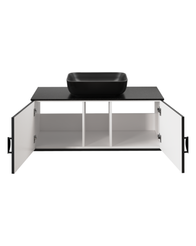 RICHARD -105 Тумба подвесная 2 дв. черный