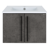 ROCK - 60 Тумба прямая подвесная темно-серый (Чикаго) ЛДСП О