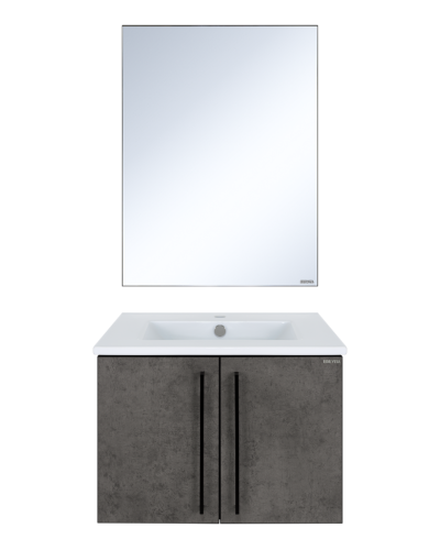 ROCK - 60 Тумба прямая подвесная темно-серый (Чикаго) ЛДСП О