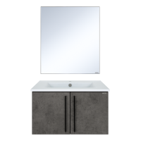 ROCK - 75 Тумба прямая подвесная темно-серый (Чикаго) ЛДСП