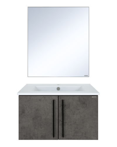 ROCK - 75 Тумба прямая подвесная темно-серый (Чикаго) ЛДСП