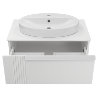 SAVOY - 80 Тумба подвесная с 1 ящ. белый