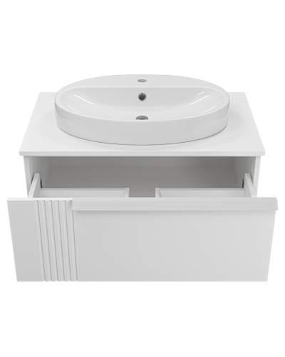 SAVOY - 80 Тумба подвесная с 1 ящ. белый