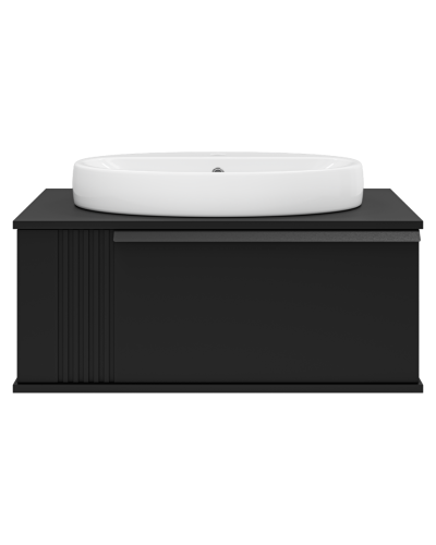 SAVOY - 80 Тумба подвесная с 1 ящ. черный