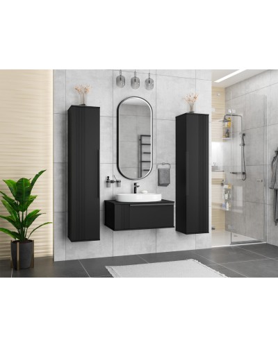 SAVOY - 80 Тумба подвесная с 1 ящ. черный