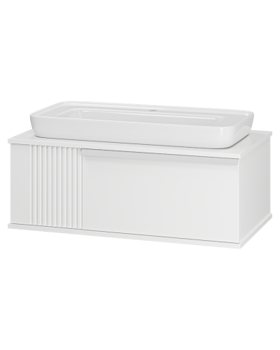 SAVOY - 90 Тумба подвесная с 1 ящ. белый