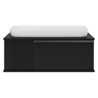 SAVOY - 90 Тумба подвесная с 1 ящ. черный