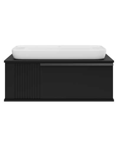 SAVOY - 90 Тумба подвесная с 1 ящ. черный