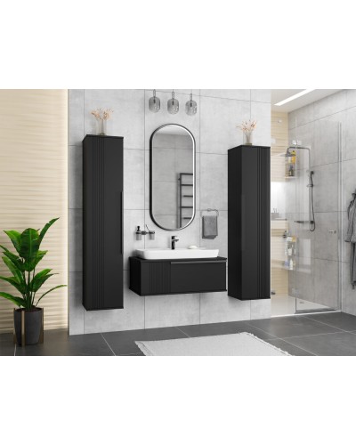 SAVOY - 90 Тумба подвесная с 1 ящ. черный