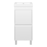 Алиса - 40 тумба 1 ящ. напольная белая эмаль