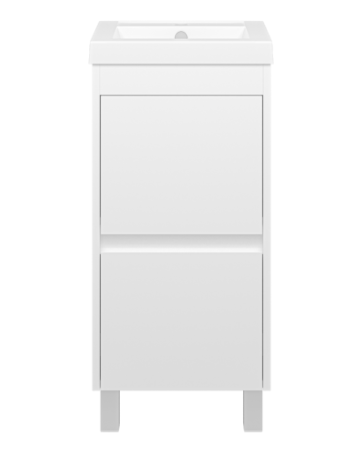 Алиса - 40 тумба 1 ящ. напольная белая эмаль