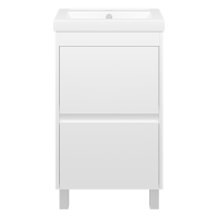 Алиса - 50 тумба 1 ящ. напольная белая эмаль