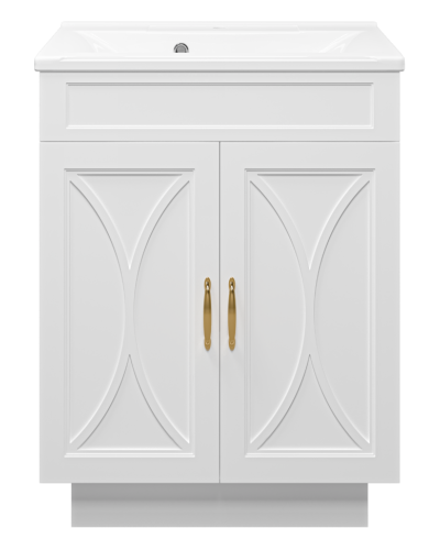 Амбра - 65 тумба прямая белая