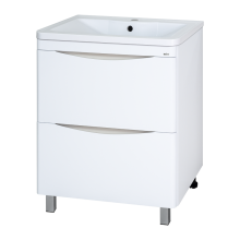 Атлантик -100 Тумба напольная  с 2 ящ. закруг. края