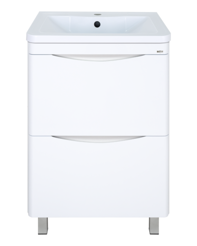 Атлантик - 60 Тумба напольная  с 2 ящ. закруг. края