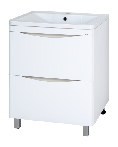 Атлантик - 70 Тумба напольная  с 2 ящ. закруг. края