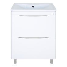 Атлантик - 70 Тумба напольная  с 2 ящ. закруг. края