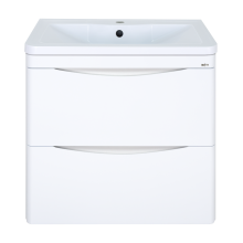 Атлантик - 70 Тумба подвесная с 2 ящ. закруг. края