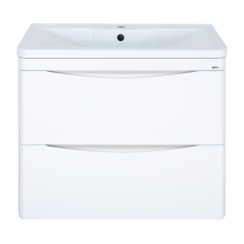 Атлантик - 80 Тумба подвесная с 2 ящ. закруг. края