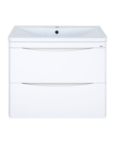 Атлантик - 80 Тумба подвесная с 2 ящ. закруг. края