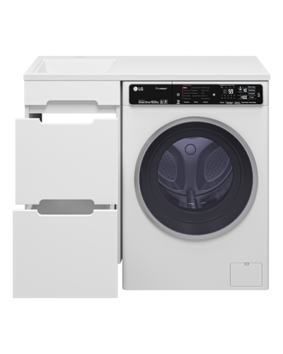 Байкал - 40 Тумба под стиральную машину 2 ящ .ПВХ (аналог Фостера)