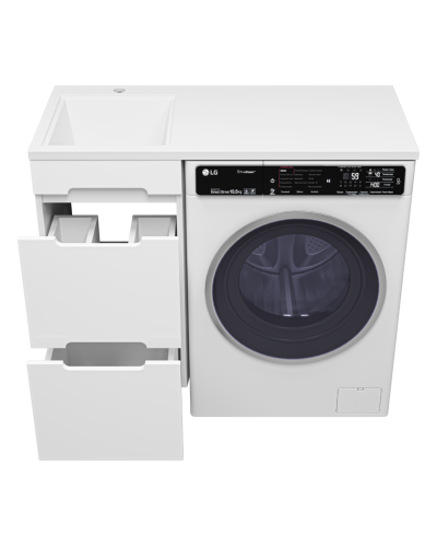 Байкал - 40 Тумба под стиральную машину 2 ящ .ПВХ (аналог Фостера)