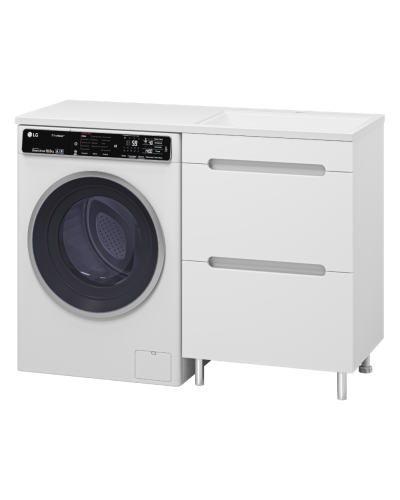 Байкал - 55 Тумба под стиральную машину 2 ящ .ПВХ (аналог Фостера)