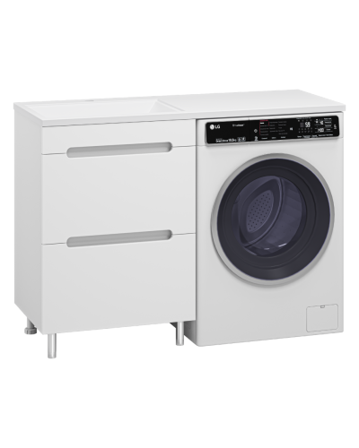 Байкал - 55 Тумба под стиральную машину 2 ящ .ПВХ (аналог Фостера)