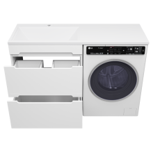 Байкал - 70 Тумба под стиральную машину 2 ящ .ПВХ (аналог Фостера)