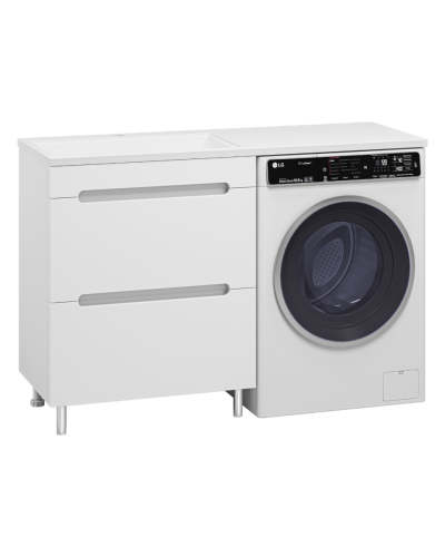 Байкал - 70 Тумба под стиральную машину 2 ящ .ПВХ (аналог Фостера)