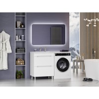 Байкал - 70 Тумба под стиральную машину 2 ящ .ПВХ (аналог Фостера)