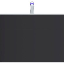 Тумба под раковину AM.PM Inspire V2.0 80 M50AFHX0803GM подвесная Графит