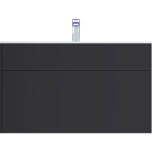 Тумба под раковину AM.PM Inspire V2.0 100 M50AFHX1003GM подвесная Графит матовая