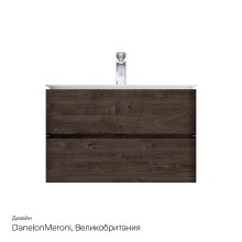 Тумба под раковину AM.PM Sensation 80 M30FHX0802TF подвесная Табачный дуб