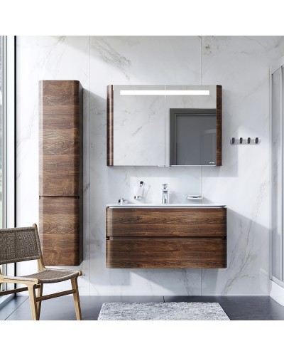 Тумба под раковину AM.PM Sensation 100 M30FHX1002TF подвесная Табачный дуб